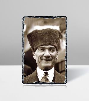 Atatürk - Millet sevgisi kadar büyük mükafat yoktur Taş Tablosu