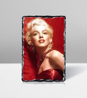 Marilyn Monroe - Kırmızı  Taş Tablosu