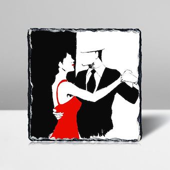 Tango Dans Taş Tablosu