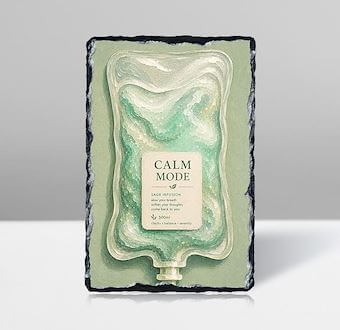 Liquid Feelings Collection - Calm Mode Taş Tablosu