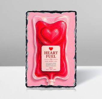 Liquid Feelings Collection - Heart Fuel Taş Tablosu