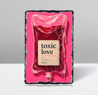 Liquid Feelings Collection - Toxic Love Taş Tablosu