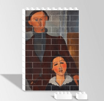 Jacques and Berthe Lipchitz Yapboz Resim