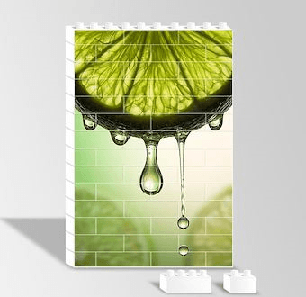 Green Lime - Yeşil Limon Yapboz Resim