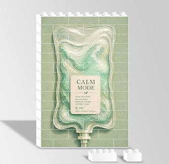 Liquid Feelings Collection - Calm Mode Yapboz Resim