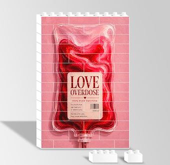 Liquid Feelings Collection - Love Overdose Yapboz Resim