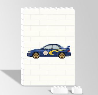Retro Ralli Hikâyesi - Klasik Ralli Serisi Yapboz Resim