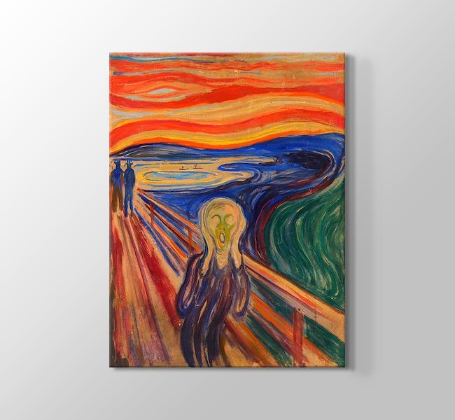  Edvard Munch The Scream - Çığlık