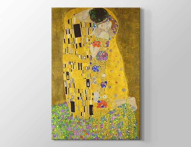 The Kiss - Öpücük - 1908 Gustav Klimt Kanvas tablosu