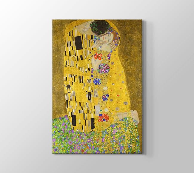  Gustav Klimt The Kiss - Öpücük - 1908