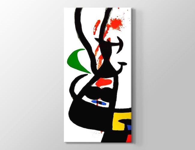 Chef des Equipages Joan Miro Kanvas tablosu