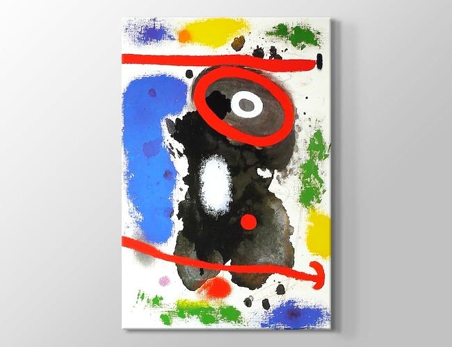 Head - Kafa Joan Miro Kanvas tablosu