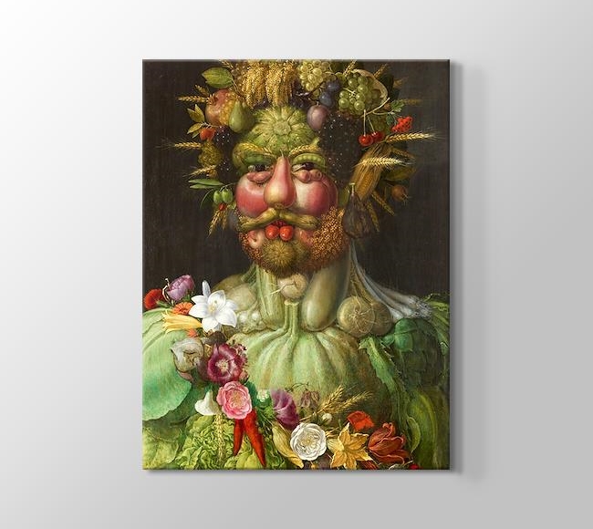  Giuseppe Arcimboldo Rudolf II of Habsburg as Vertumnus