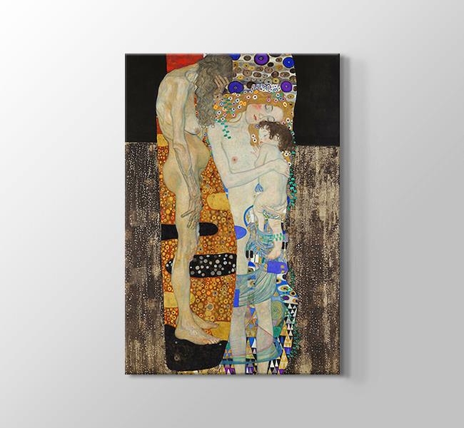  Gustav Klimt The Three Ages of Woman