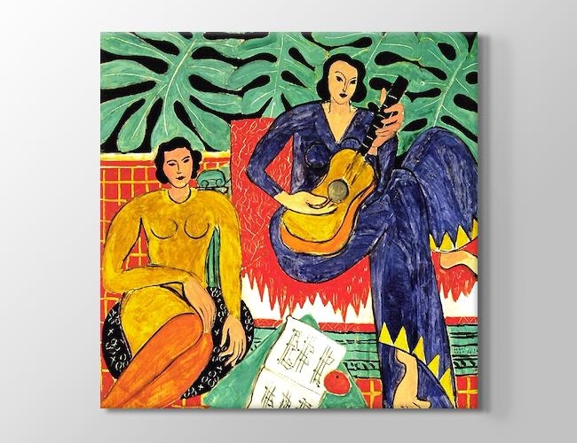 La Musique 1939 Henri Matisse Kanvas tablosu