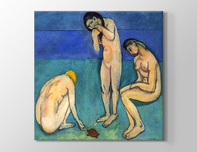 Bathers with a Turtle Henri Matisse Kanvas tablosu