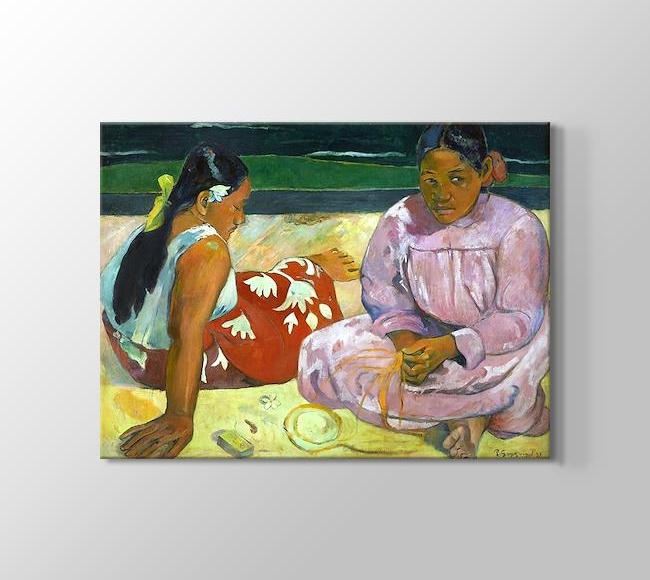  Paul Gauguin Tahitian Women on the Beach