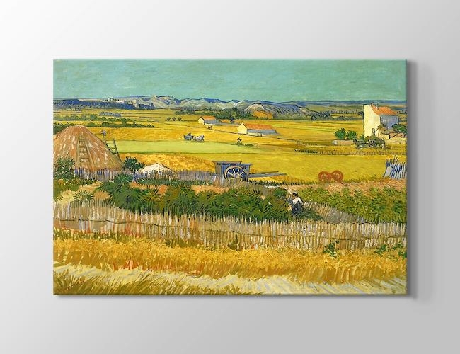 The Reaping Vincent van Gogh Kanvas tablosu