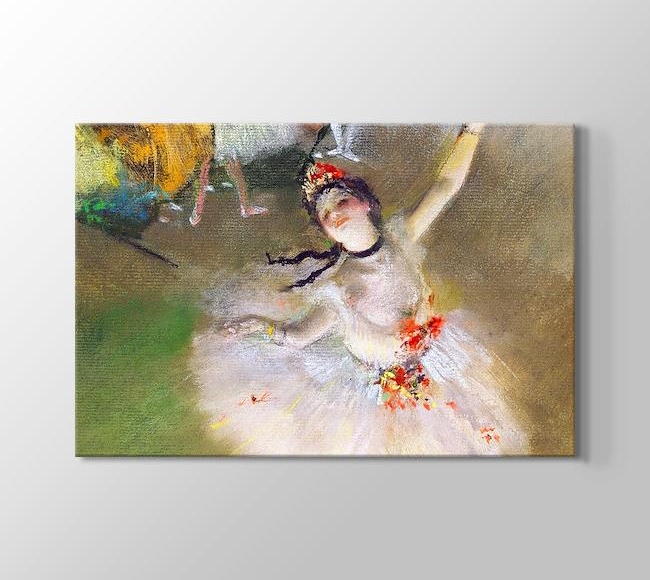  Edgar Degas Sahnedeki Dansçı