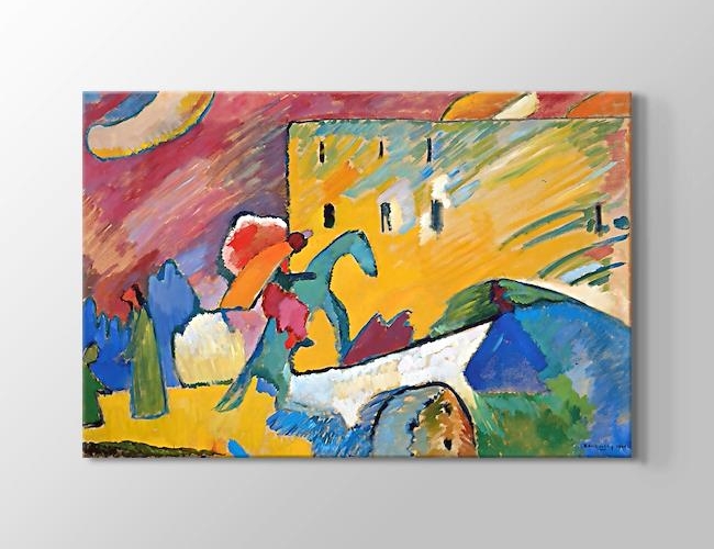 Improvisation Wassily Kandinsky Kanvas tablosu