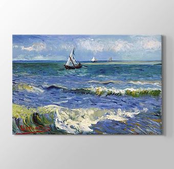 Seascape near Les Saintes-Maries-de-la-Mer Vincent van Gogh TH021309
