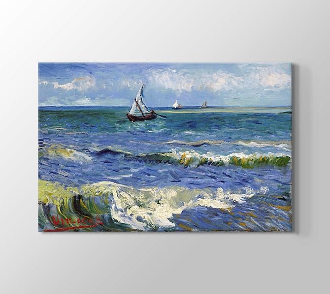 Vincent van Gogh Seascape near Les Saintes-Maries-de-la-Mer