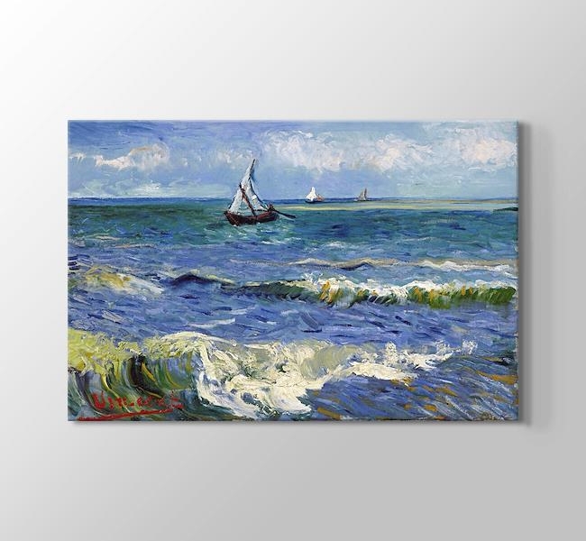  Vincent van Gogh Seascape near Les Saintes-Maries-de-la-Mer