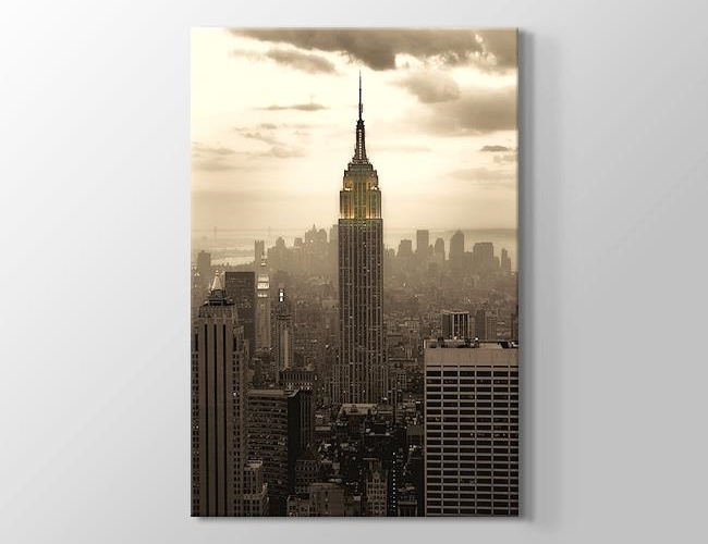 New York - Empire States Building Kanvas tablosu