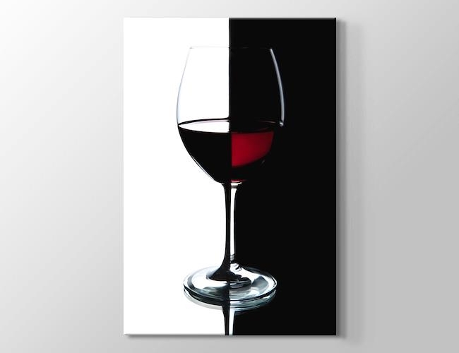 Kırmızı Şarap Kanvas tablosu