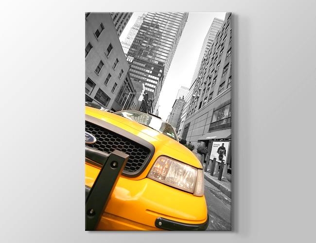 New York - Yellow Cab II Kanvas tablosu