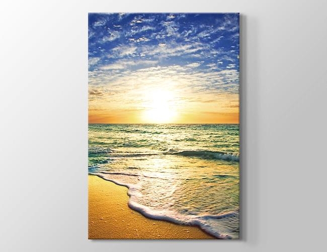 Sunset Coast Kanvas tablosu