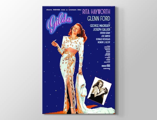 Gilda - Rita Hayworth Kanvas tablosu
