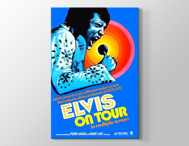Elvis - On Tour Kanvas tablosu