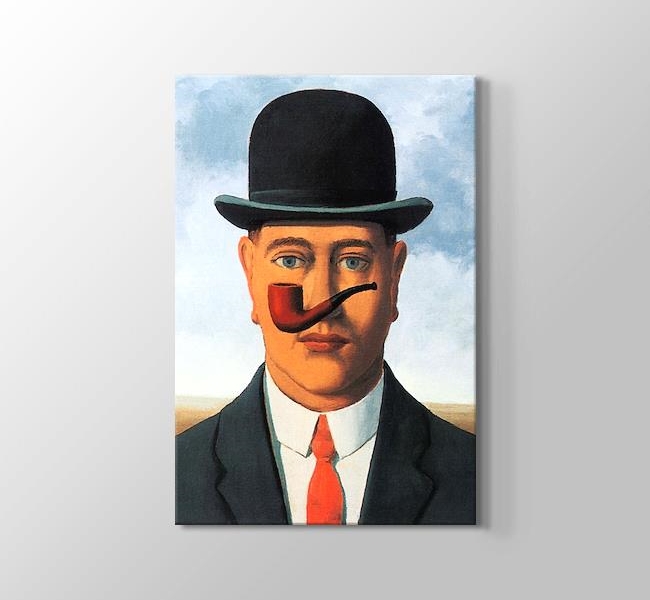  Rene Magritte Pipe - Pipo ve Adam