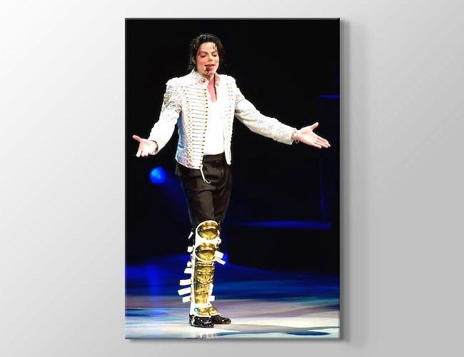 Michael Jackson - History Tour Kanvas tablosu