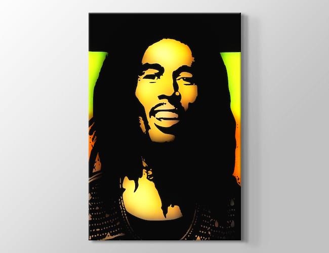 Bob Marley PopArt Kanvas tablosu