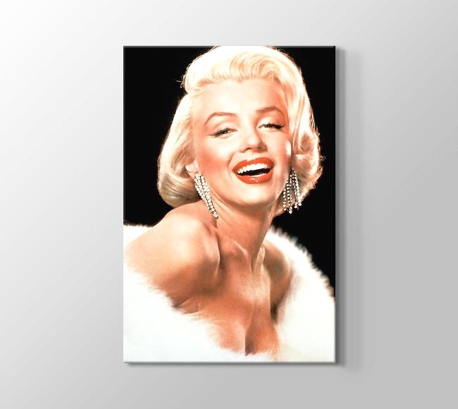  Marilyn Monroe - Siyah Arkaplan