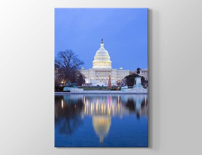 Washington DC - White House Kanvas tablosu