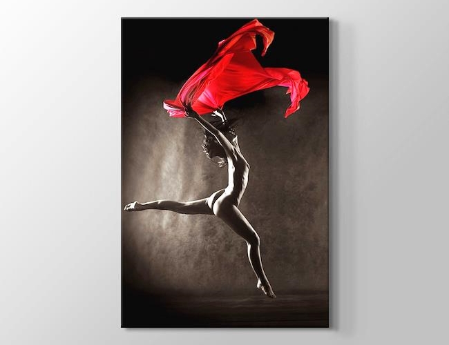 Red Dancer Kanvas tablosu