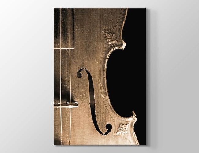 Violin II Kanvas tablosu