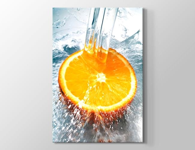 Fresh Orange - Portakal Kanvas tablosu