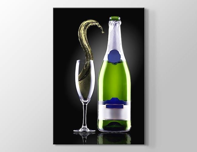Champagne Wave Kanvas tablosu