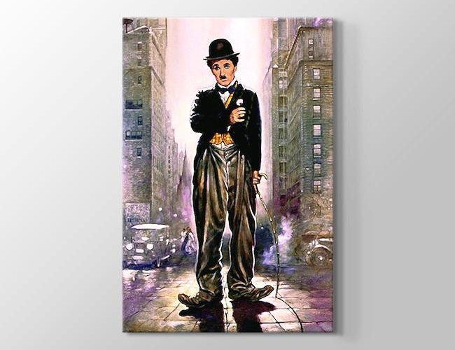Charlie Chaplin - The Kid Kanvas tablosu