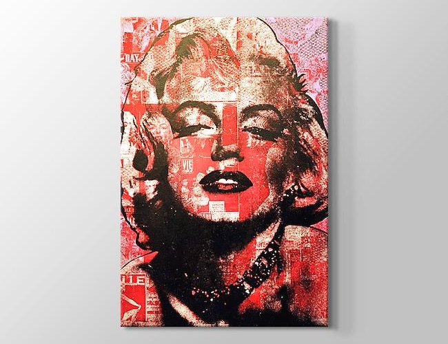 Marilyn Monroe Poster Kanvas tablosu