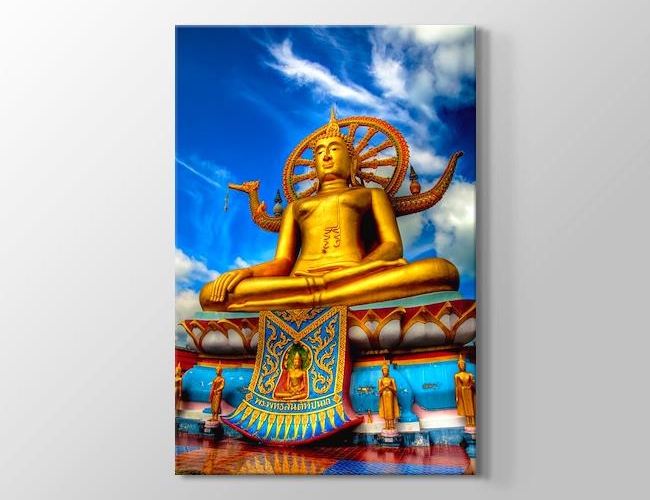 Buddha Sculpture Kanvas tablosu