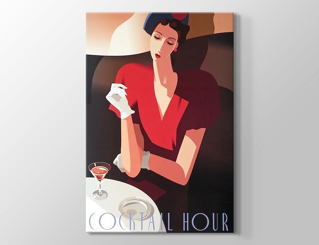 Cocktail Hour Kanvas tablosu