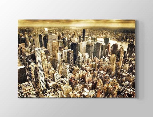 New York - Skyline Panorama Kanvas tablosu