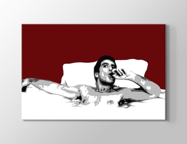 Scarface - Al Pacino - Red Kanvas tablosu