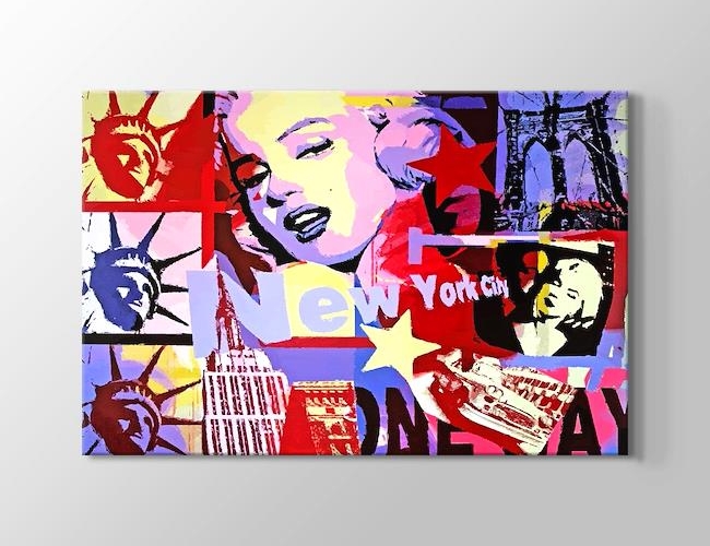 Marilyn Monroe - One Way Kanvas tablosu