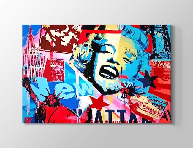Marilyn Monroe - Souvenirs Kanvas tablosu